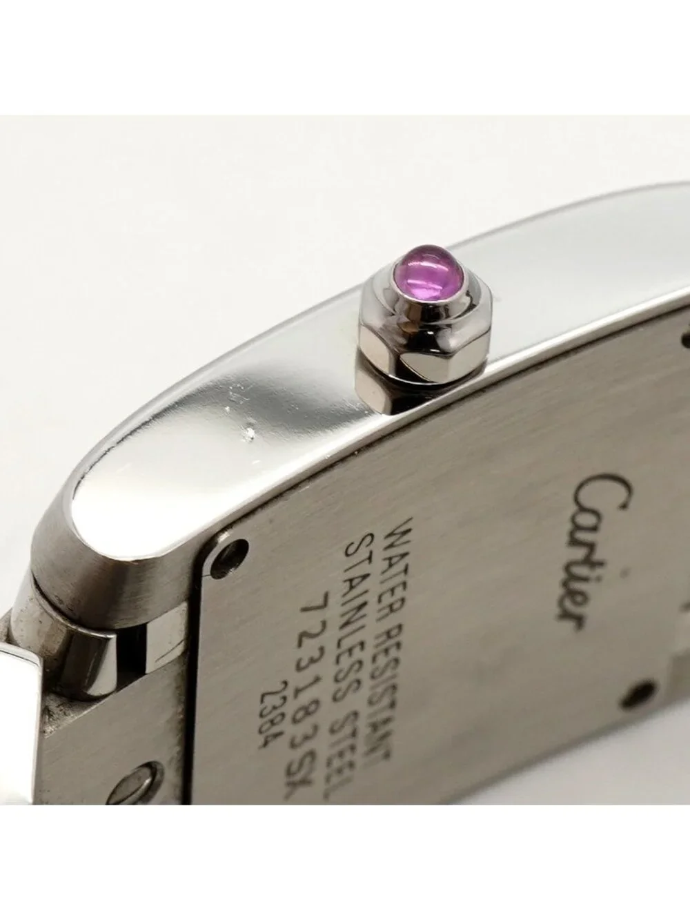 Cartier Tank Francaise SM Pink Dial Watch